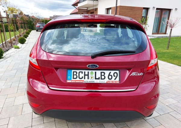 Ford Fiesta cena 18999 przebieg: 163000, rok produkcji 2009 z Kościerzyna małe 781